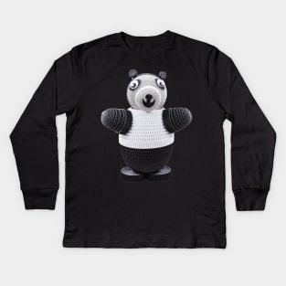 The panda Kids Long Sleeve T-Shirt